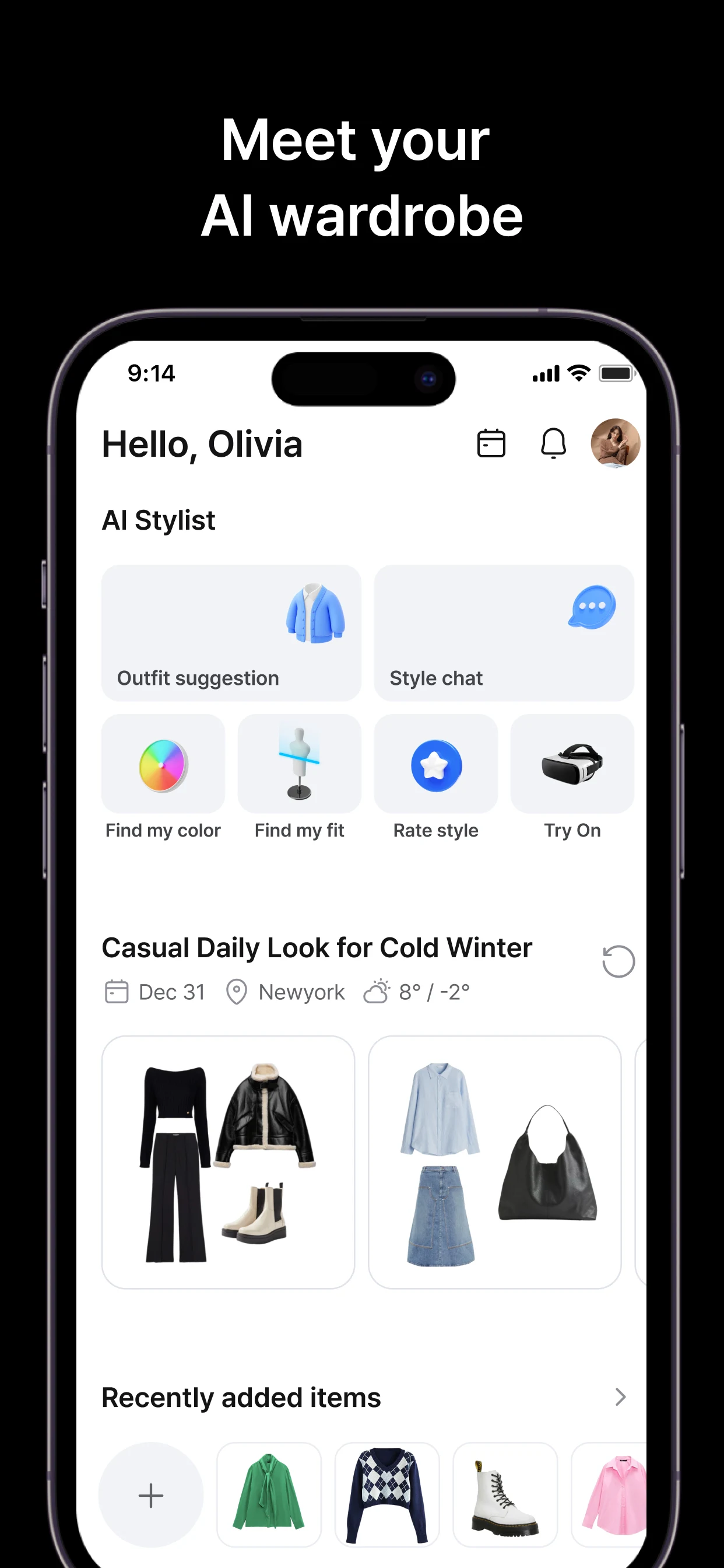 Acloset - AI Fashion Assistant screenshot
