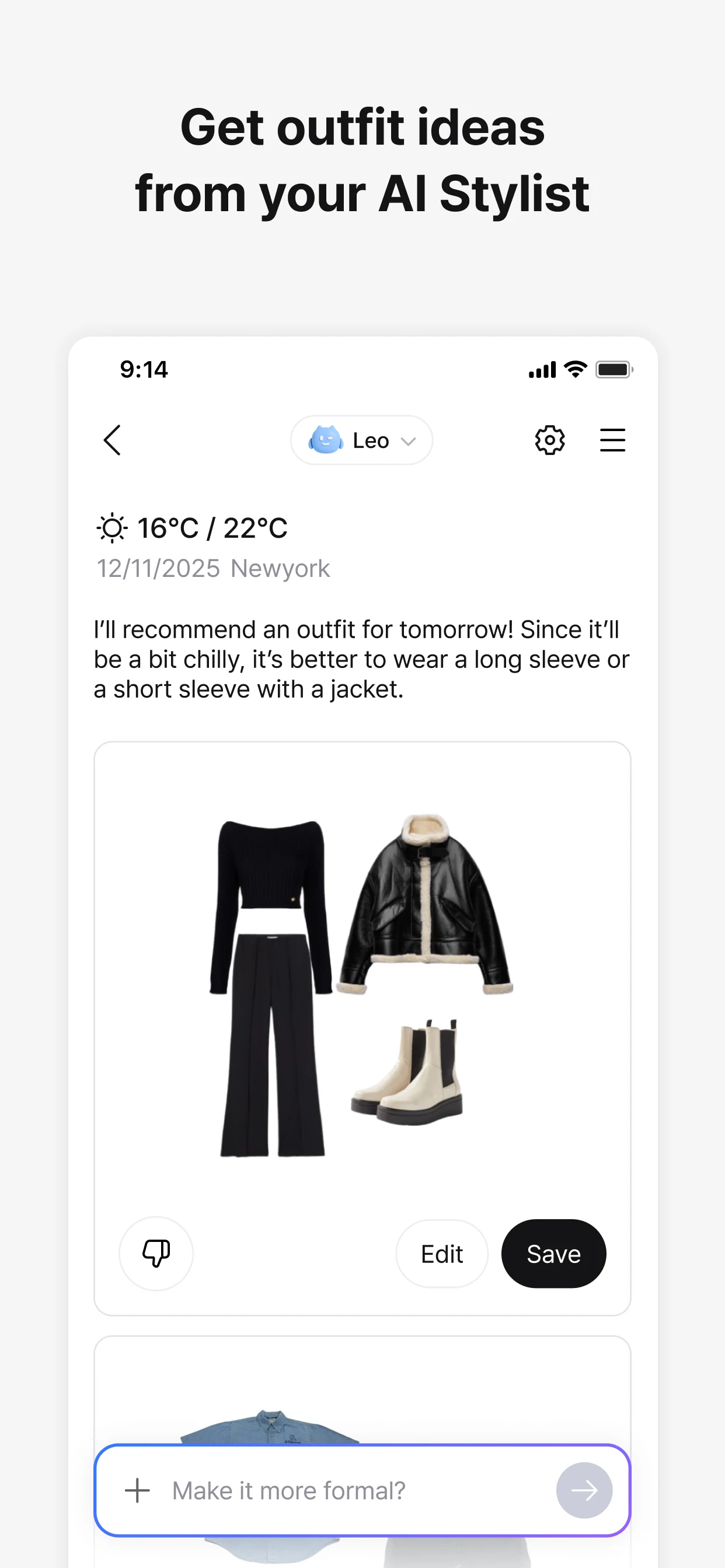 Acloset - AI Fashion Assistant screenshot